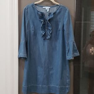 Draper James Chambray shift dress